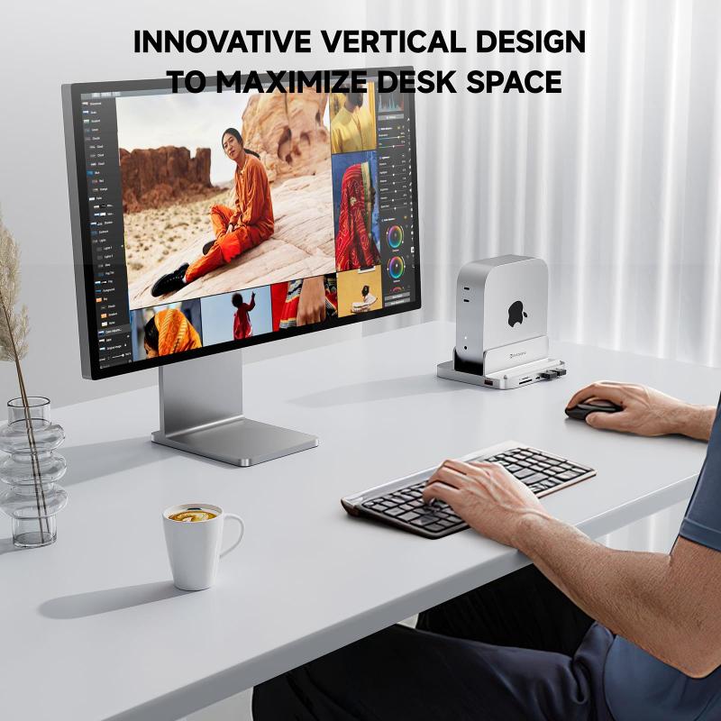 Dock & Stand minisopuru iExpandMate MINI218B PRO Mac mini M4